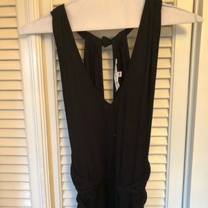 Black Trina Turk maxi dress size 4